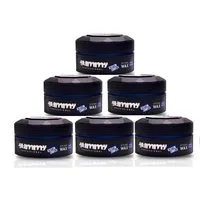 Gummy Professional Haarwachs Fonex Gummy Styling Wax Hard Finish Extra Stark 6er Set je 150 ml