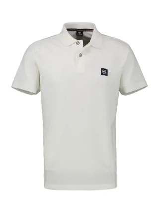 LERROS - POLO-KNOPF broken white - Gr. - XXL