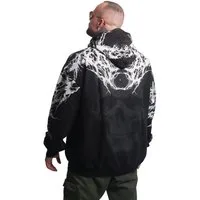 YAKUZA Hoodie Reignz im Oversized Look mit angesagter Acid Waschung