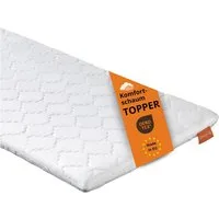 sleepling, Topper aus Komfortschaum, orthopädische Matratzenauflage, 6 cm hoch, Komfortschaum, hohe Festigkeit, Formstabil, für alle Schlaftypen