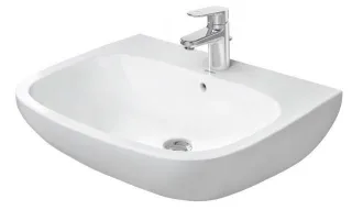 Duravit D-Code Waschtisch Weiß Hochglanz 650 mm - 2310650000 2310650000
