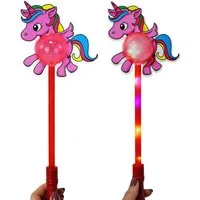 B&G INTERNATIONAL Zauberstab Leuchtstab Einhorn für Kinder - ca. 38 cm, (1-tlg)