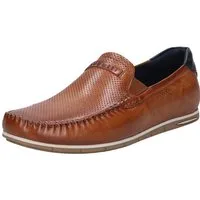 bugatti Slipper Schlupfschuh, Halbschuh mit Stretcheinsätzen, Mokassin Optik