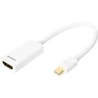 Mini DisplayPort auf HDMI Adapter / Konverter weiß, HDMI, DP 1.1a, DP++ Dual-Mode