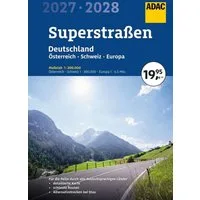 ADAC Superstraßen Autoatlas 2027/2028 Deutschland 1:200.000, Österreic / diverse