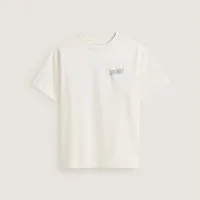Vans T-Shirt V BONES SS TEE sportlicher Stil, Kurzarmdesign, Rundhalsausschnitt, aus Baumwolle