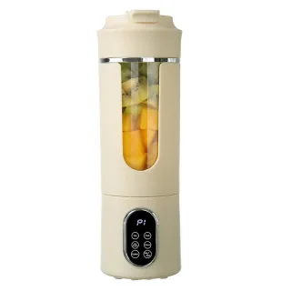 IPRee 530ml Wireless Portable Juicer 1300mAh Dual Battery 12 Blades 4 Speed Type-C Rechargeable Smoothie Blender Self Cl