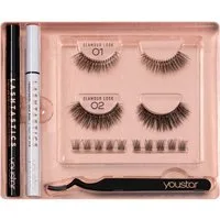 youstar Augen-Make-Up-Set youstar LASHTASTICS 3D Wimpern Set / Eyelash Set - Glamour Look