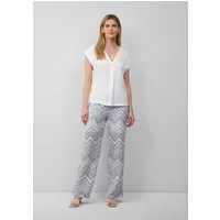 s.Oliver Chinos Hose Wide-Leg-Hose aus Strickjersey mit Futtershorts und Elastikbund