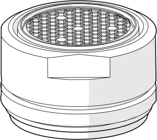 Hansa Luftsprudler HANSA 1015484V STD M24x1, HC PCA 6.0 l/min chrom, 1015484V 1015484V