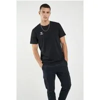 hummel T-Shirt hmlGO 2.0 T-SHIRT S/S mit Rundhalsausschnitt, aus Stretch-Jersey, gerader Abschluss