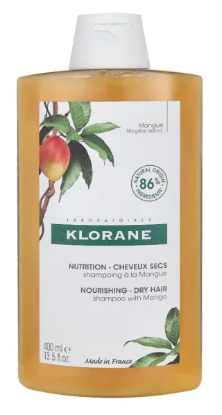 Klorane Nourishing Shampoo With Mango Butter400 ml.