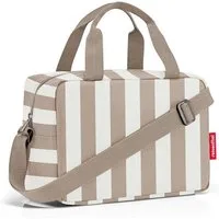 REISENTHEL® Kühltasche COOLERBAG TO-GO, Braun, Weiß, Polyester, 3 l, Thermobeschichtung, Wasserabweisend