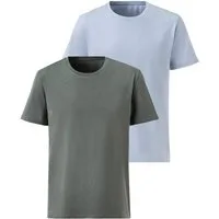 AUTHENTIC LE JOGGER T-Shirt (Packung, 2) Freizeitshirt aus 100% Baumwolle