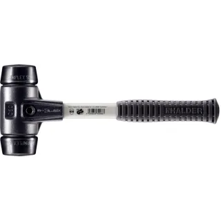 HALDER SIMPLEX - Schonhammer mit verstärktem TE-Gehäuse und Fiberglasstiel, Gummikomposition - 3702.050