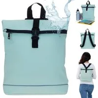 Daniel Ray Rucksack Damen Cityrucksack Daypack small klein Jeff wasserabweisend, A4 Damenrucksack Handtaschenrucksack backpack 251092 + Schlüsseletui