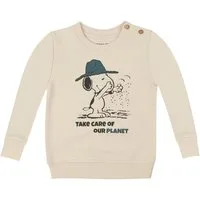 ONOMATO! Sweatshirt Peanuts Snoopy Baby Jungen Mädchen Sweatshirt Cradle to Cradle