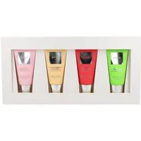BAEHR BEAUTY CONCEPT Handcreme Baehr Beauty Concept Handcreme Selection V hochwertige Inhaltsstoffe & Duftvarianten, 4-tlg., je 30ml Rosen-, Cranberry-, Lemon- und Jasmin-Papaya-Handcreme