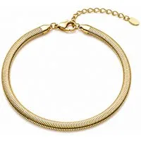 ROUGEMONT Armband Modisches Schlangen Armband 18cm Wasserfest 5mm 7mm, Hypoallergen