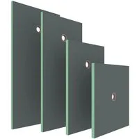 duschspa Duschwanne 4cm XPS Bauplatte Duschtasse Fliesen Innenplatte Hartschaumplatte, Rechteck, Set