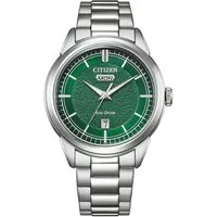 Citizen Solaruhr Eco-Drive Classic (C7 Design) AW0151-85XC, Armbanduhr, Herrenuhr, Edelstahlarmband, analog, Big Date