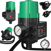 KESSER Wasserpumpe, Pumpensteuerung mit Baranzeige mit Kabel 10 bar Druckwächter