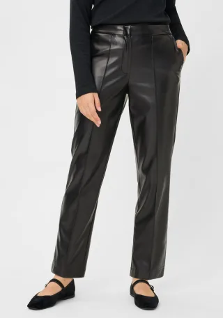 Olsen - Trousers Casual Cropped black - Gr. - 36