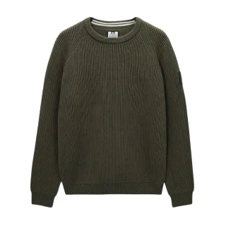 Weekend Offender Herren Morello Rippenstrickpullover (Grün)