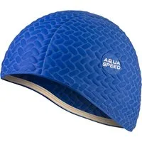 Aqua Speed Badekappe Bombasic / Bombastic TIC TAC (Schwimmkappe für Aqua Fitness), Elastische Aqua Fitness Schwimmhaube