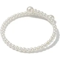 Firetti Armband Schmuck Geschenk Draht Armschmuck Armkette, Made in Germany - mit Glasperle