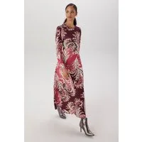 Aniston SELECTED Maxikleid mit kleinen Kunstperlen am Rundhalsausschnitt - NEUE KOLLEKTION