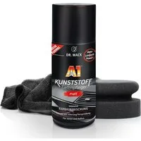 autopflege Dr. Wack A1 Kunststoff Tiefenpfleger Matt 250ml Pflege Kunststoffpflegemittel (2 St), Auto Kunststoffpflege Set + Mikrofasertuch