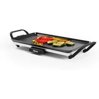 Tristar Tischgrill Tristar BP-2667 Tischgrill Slim M - Großzügige Backfläche - Leicht zu, 2000 W, Einstellbarer Thermostat - Antihaftbeschichtung - BPA-Frei