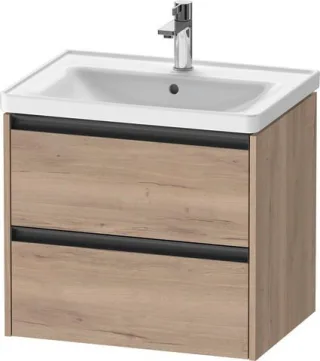 Duravit Ketho2 Waschtischunterschrank wandhängend 634x455x549 Ei K25282055550000