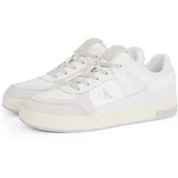 Calvin Klein Jeans BASKET CUP LOW LACEUP LTH MIX Sneaker, Basket-Sneaker, Schnürschuh, Halbschuh, Freizeitschuh mit CK Logo