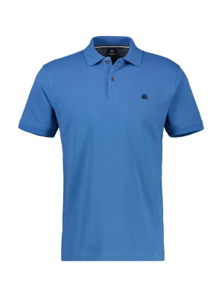 LERROS - POLO-KNOPF cobalt blue - Gr. - XXXL
