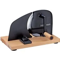 ZASSENHAUS Allesschneider Brotschneidemaschine Allesschneider manuell ZASSENHAUS PURE schwarz
