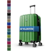 MTB Koffer Reisekoffer Rollkoffer Hartschalen Handgepäck ABS Dehnungsfuge, Handgepäck - Mittlerer Koffer- Großer Koffer