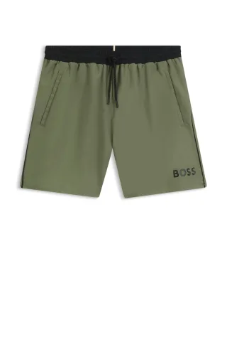 BOSS Menswear Black - Starfish Open Green - Gr. - L