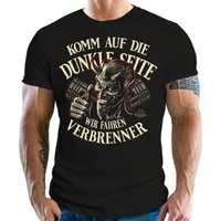 GASOLINE BANDIT® T-Shirt für US-Cars Classic Oldtimer Fans - Wir fahren Verbrenner