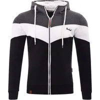 Reslad Sweatjacke Reslad Sweatjacke Zipper RS-1007 (1-tlg) Winter-Pullover Kapuzenpullover Sweater Hoodie Pulli Sweatshirt