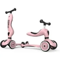 Scoot and Ride Dreiradscooter 2in1 Kinderroller mit Sitz & Kickboard, höhenverstellbar, ab 1 Jahr