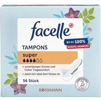 facelle Tampons Super, Super Gr., 56er Pack