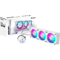 Gigabyte Gehäuselüfter AORUS WATERFORCE II 360 ICE AIO Flüssigkeits-CPU-Kühler - 3x120mm ARGB