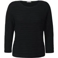 STREET ONE T-Shirt summer knit look structure shi