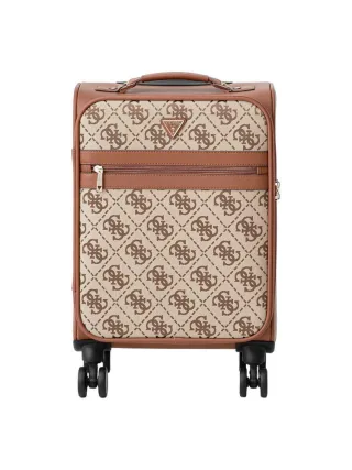 Guess Reisetasche Cognac Logo