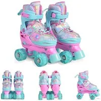 Byox Rollschuhe Rollschuhe Ariel, leuchtende PU-Rollen, ABEC-5 Lager, verschiedene Größen