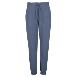 Volle Länge Indigo Mélange Sweatpants