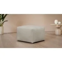 LeGer Home by Lena Gercke Polsterhocker YANI Sitzhocker mit Wellenunterfederung, Maße B/T/H: 65/65/46 cm, kleiner Hocker passend zur Serie Yani, in hochwertiger Verarbeitung