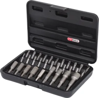 KS Tools 1/4" Bit- und Einschraubwerkzeug-Satz, 31-tlg - 122.2100